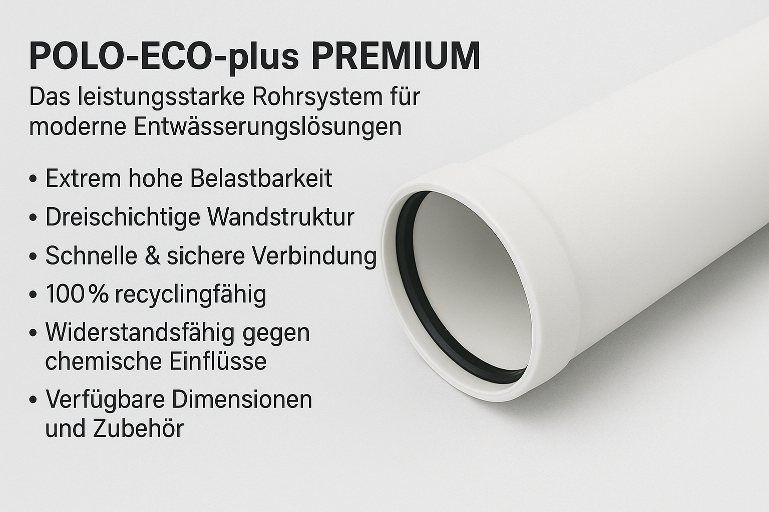Eine Abbildung eines POLO-ECO-plus Premium und seinen Vorteilen