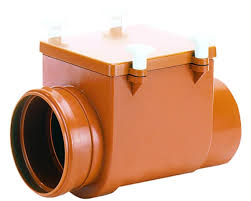 Rückstauverschluss HL 710 – 720 mit Edelstahlklappe und Reinigungsöffnung (HL 710)