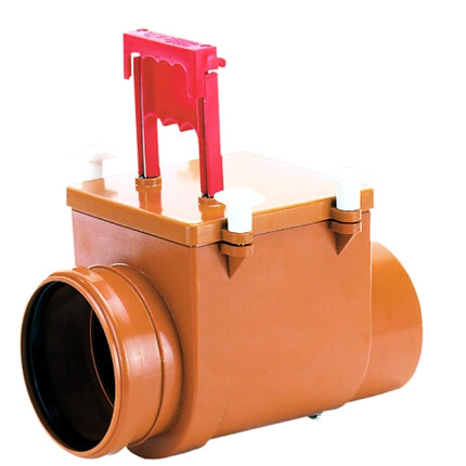 Rückstauverschluss HL 710.1 – 720.1 mit Edelstahlklappe, Handabsperrung & Reinigungsöffnung