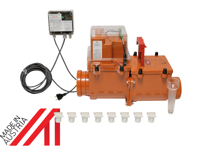 elektrische Rückstauklappe